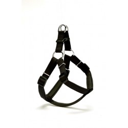 Doggie Dokuma Köpek Göğüs Tasması Medium Siyah 45*55 cm