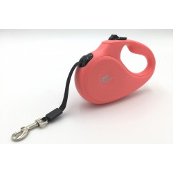 Doggie Master Seri Otomatik Makaralı Köpek Gezdirme 12 kg / 3 M Pembe