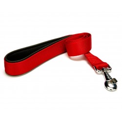 Markapet Köpek Gezdirme Kayışı 1,5 cm x 115 cm Kırmızı