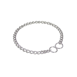 Doggie Eğitim Serisi Boğma Zincirli Köpek Boyun Tasması - 3,5x55-55cm - Stainless