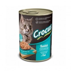 Crocus Balık Kedi Konserve Yaş Mama 400 gr