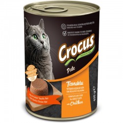 Crocus Yavru Kedi Tavuklu Yaş Mama 400gr