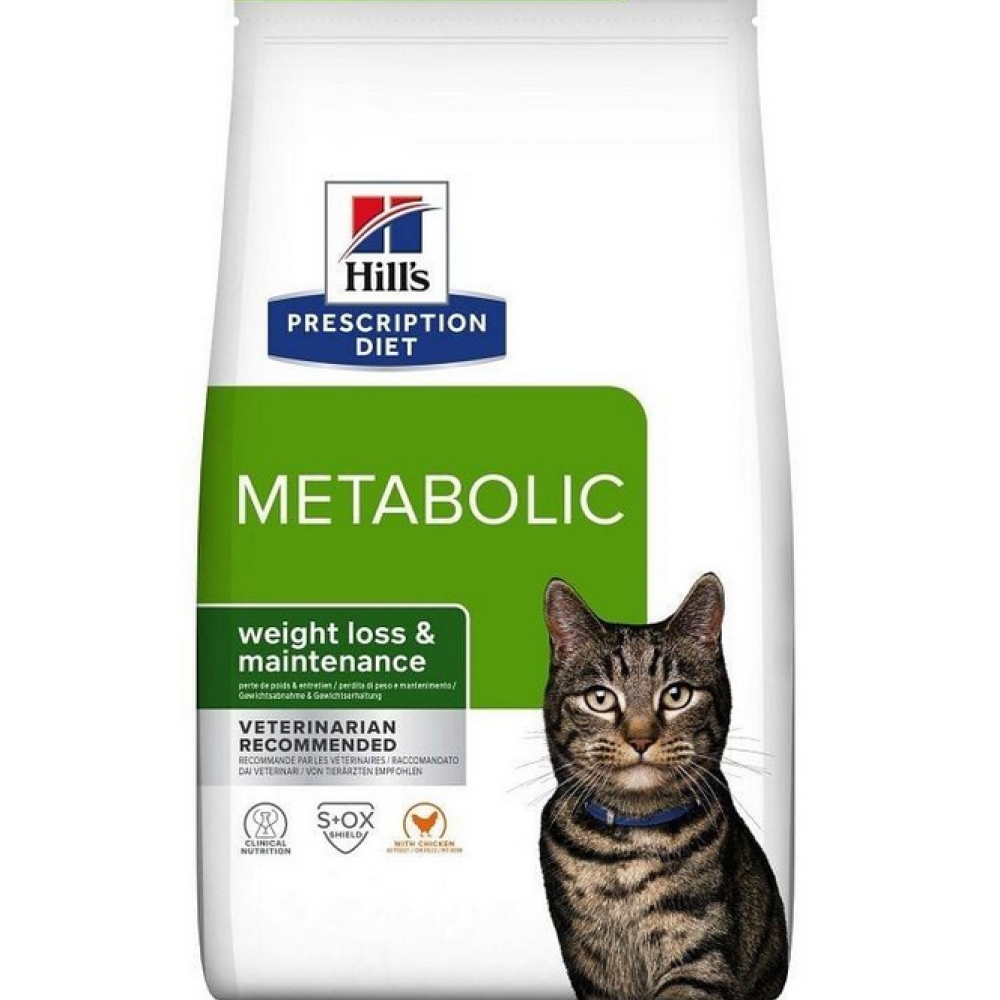 Hills Prescription Diet Metabolic weight loss & maintenance Tavuklu Kedi Kuru Maması 3 kg