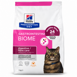 Hill's Prescription Diet Gastrointestinal Biome Digestive/fibre Care Tavuklu Kedi Kuru Maması 3 kg